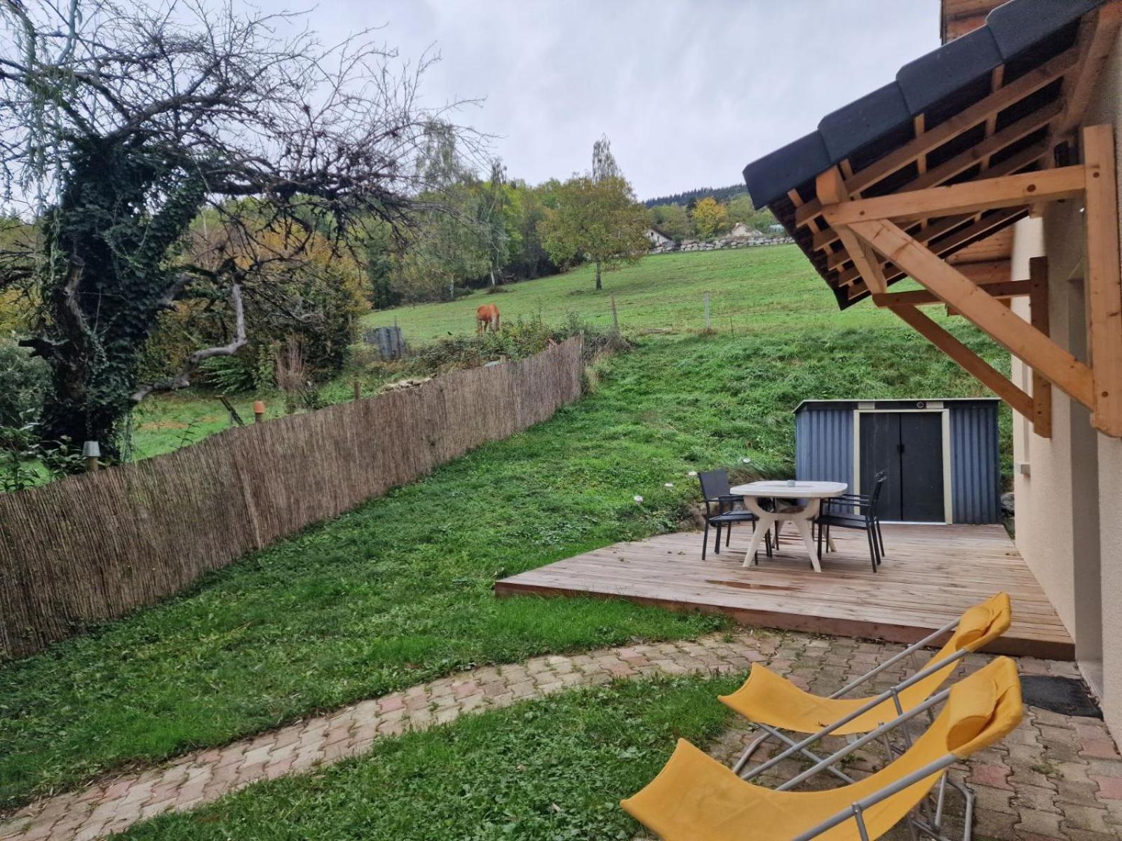 Appartement Rez De Jardin Saint-Martin-dʼUriage Exterior foto